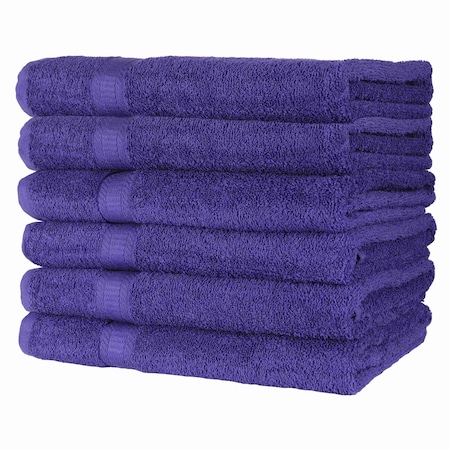 Hospeco True Color Bath Towel 25x52 Navy (12 Pack) BATH-NAVY